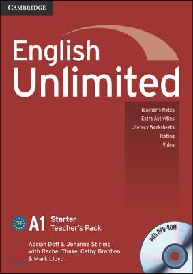 English Unlimited Starter Teacher&#39;s Pack (Teacher&#39;s Book with DVD-Rom) [With DVD ROM]