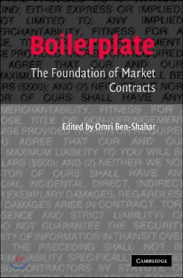 Boilerplate: The Foundation of Market Contracts