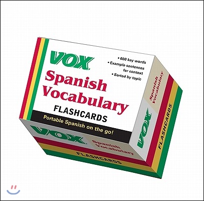 VOX Spanish Vocabulary Flashcards