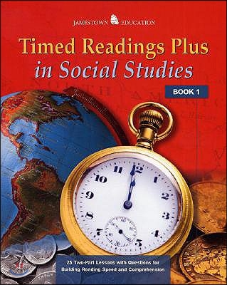 Timed Readings Plus Social Studies Book 2: 25 Two-Part Lessons with Questions for Building Reading Speed and Comprehension