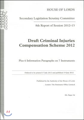 House of Lords Paper 36 Session 2012-13