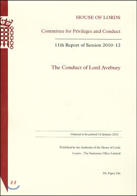 Conduct of Lord Avebury