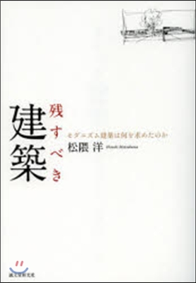 殘すべき建築 モダニズム建築は何を求めた