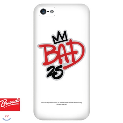 [아이폰5] 마이클 잭슨 MICHAEL JACKSON bad 25th anniversary logo 브라바도 BRAVADO 아이폰 케이스 iPhone Case 5