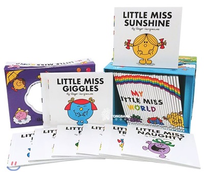 EQ의 천재들 리틀 미스 원서 38권 박스 세트 - My Little Miss World Collection 38 Books Box Set (Paperback 38권, 영국판)