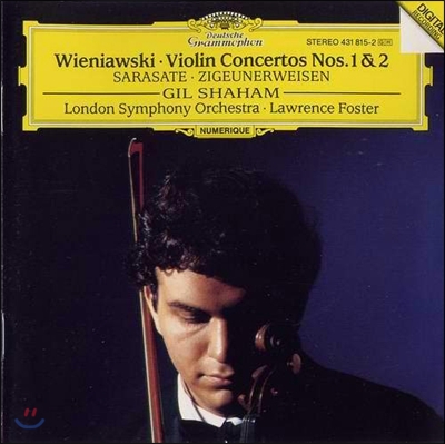비에니아프스키 : 바이올린 협주곡 / 사라자테 : 지고이네르바이젠 - 길 샤함