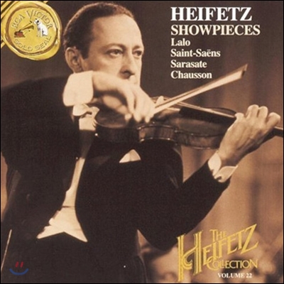 Jascha Heifetz 야사 하이페츠 바이올린 연주집 - 랄로, 생상, 사라자테 , 쇼송 (Showpieces)