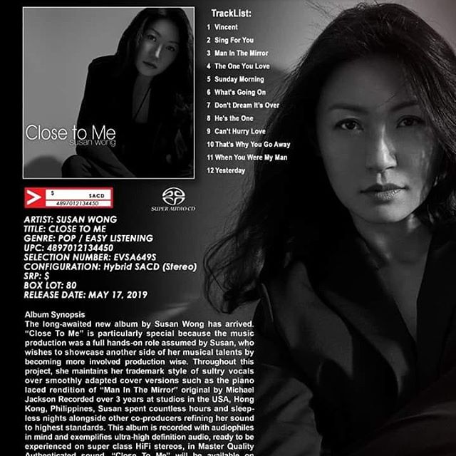 Susan Wong (수잔 웡) - Close To Me [SACD Hybrid]