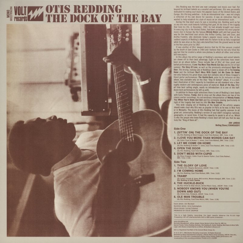 Otis Redding - The Dock Of The Bay [LP]