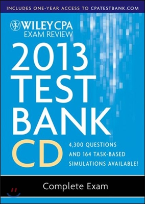 Wiley CPA Exam Review Test Bank 2013