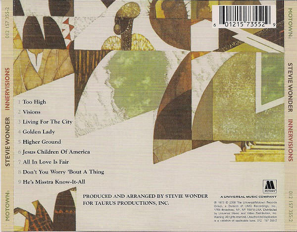 Stevie Wonder - Innervisions