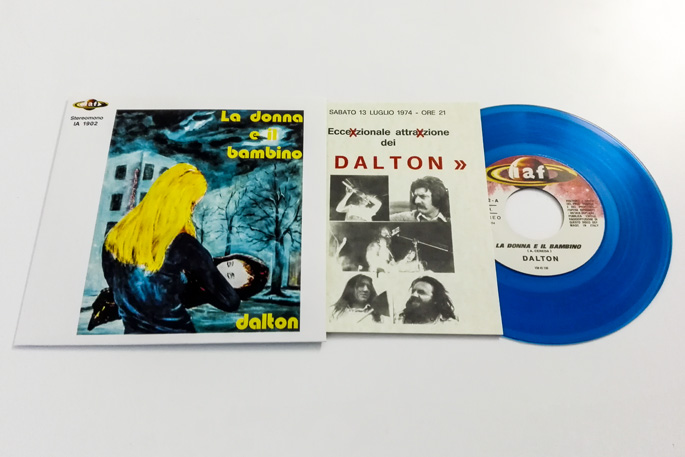 Dalton (달튼) - La donna e il bambino / Il vuoto [7인치 투명 블루 컬러 Vinyl]