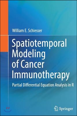 Spatiotemporal Modeling of Cancer Immunotherapy: Partial Differential Equation Analysis in R