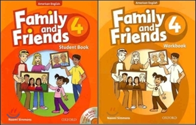 American Family and Friends 4 : Student Book + Workbook