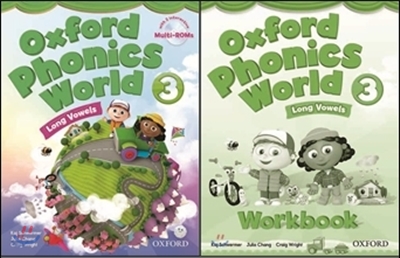 Oxford Phonics World 3 : Student Book + Workbook + 음원 다운로드