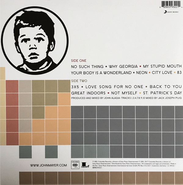 John Mayer (존 메이어) - Room For Squares [LP]