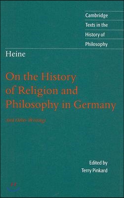 Heine: 'on the History of Religion and Philosophy in Germany'