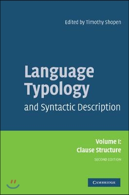 Language Typology 3 Volume Hardback Set (Package, 2 Revised edition)