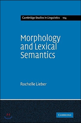 Morphology and Lexical Semantics