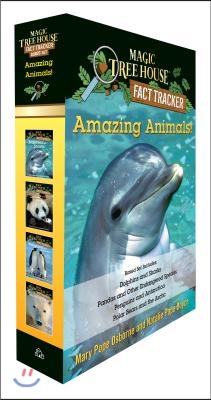Amazing Animals! Magic Tree House Fact Tracker Boxed Set: Dolphins and Sharks; Polar Bears and the Arctic; Penguins and Antarctica; Pandas and Other E