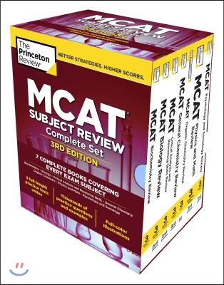 The Princeton Review MCAT Subject Review Complete Set