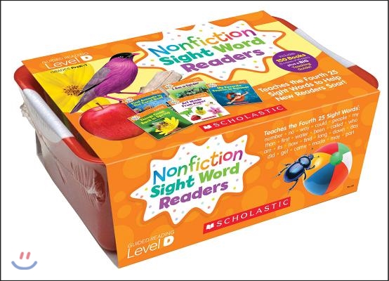 Nonfiction Sight Word Readers Guided Reading Level D (Classroom Set): Teaches the Fourth 25 Sight Words to Help New Readers Soar!