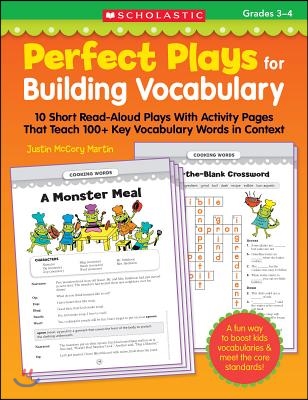 Perfect Plays for Building Vocabulary, Grades 3-4