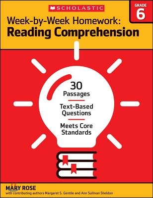 Week-by-week Homework Reading Comprehension Grade 6