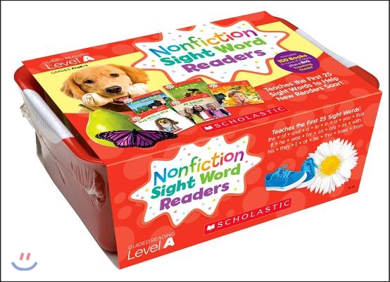 Nonfiction Sight Word Readers Guided Reading Level a (Classroom Set): Teaches the First 25 Sight Words to Help New Readers Soar!