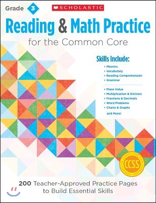 Reading & Math Practice for Grade 3