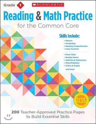 Reading & Math Practice, Grade 1