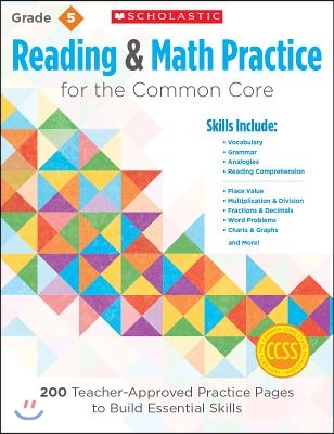 Reading &amp; Math Practice for the Common Core