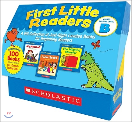 First Little Readers: Guided Reading Level B (Classroom Set): A Big Collection of Just-Right Leveled Books for Beginning Readers [With Teacher's Guide
