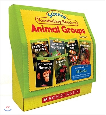 Science Vocabulary Readers: Animal Groups: Exciting Nonfiction Books That Build Kids&#39; Vocabularies