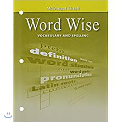 Literature, Grade 6 Word Wise Vocabulary and Spelling