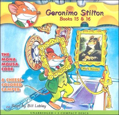 Geronimo Stilton Books #15: The Mona Mousa Code &amp;#16: A Cheese-Colored Camper