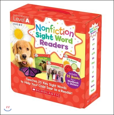 Nonfiction Sight Word Readers: Guided Reading Level a (Parent Pack): Teaches 25 Key Sight Words to Help Your Child Soar as a Reader!