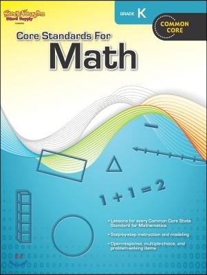 Core Standards for Math Reproducible Grade K