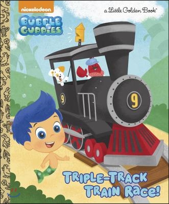 Triple-Track Train Race! (Bubble Guppies)