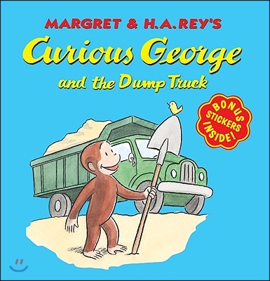 Curious George and the Dump Truck (8x8 with Stickers)