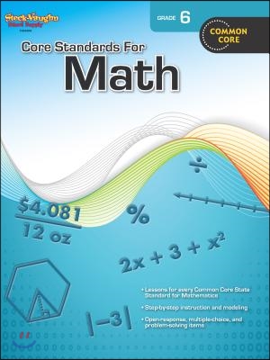 Core Standards for Math Reproducible Grade 6