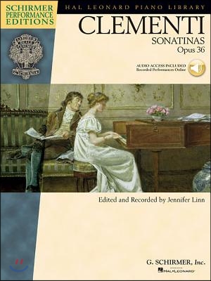 Clementi - Sonatinas, Opus 36 Book/Online Audio [With CD]