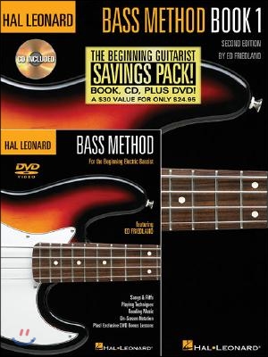 Hal Leonard Bass Method Beginner's Pack: The Beginning Bassist Savings Pack!