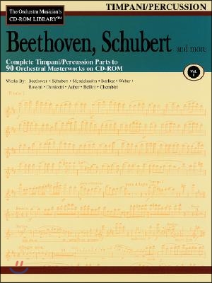 Beethoven, Schubert & More - Volume 1: The Orchestra Musician's CD-ROM Library - Timpani/Percussion