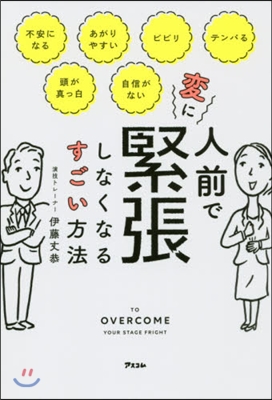 人前で變に緊張しなくなるすごい方法