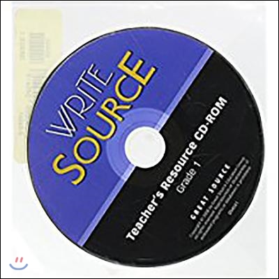 Write Source: Resource CD Grade 1 2007