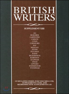 British Writers, Supplement XIII