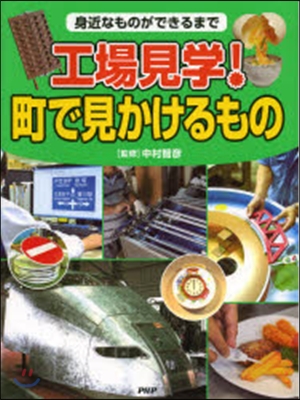 工場見學!町で見かけるもの