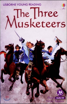 Usborne Young Reading Audio Set Level 3-35 The Three Musketeers
