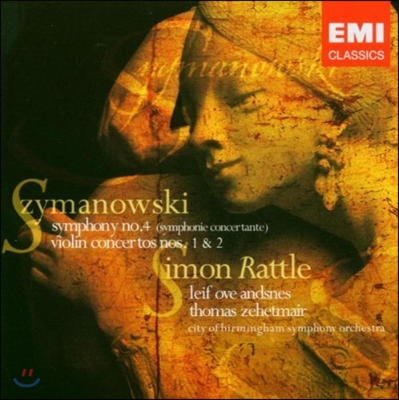 시마노프스키 : 바이올린 협주곡, 교향곡 4번 - 체헤트마이어, 래틀, 안스네스